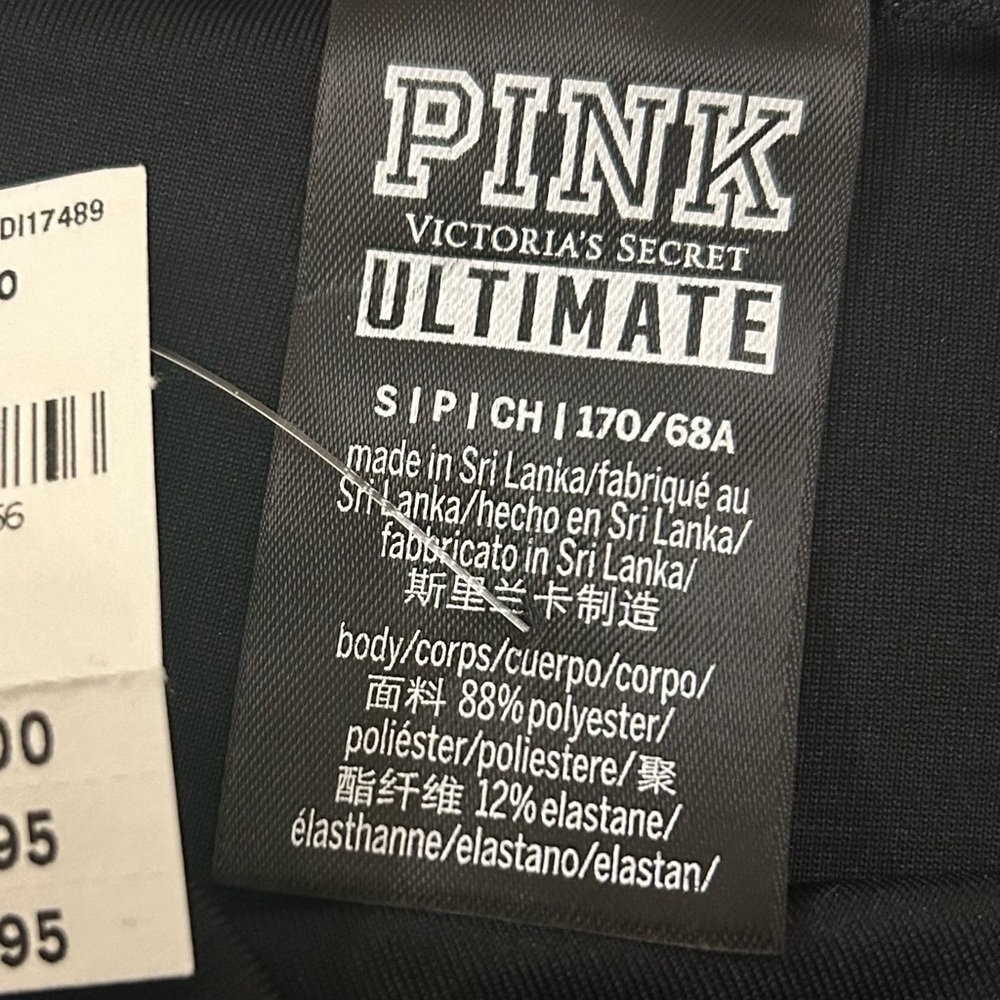 🍒 Gym to Swim Cherries PINK Victoria's Secret Black Cherry Bikini - Picture 15 of 15